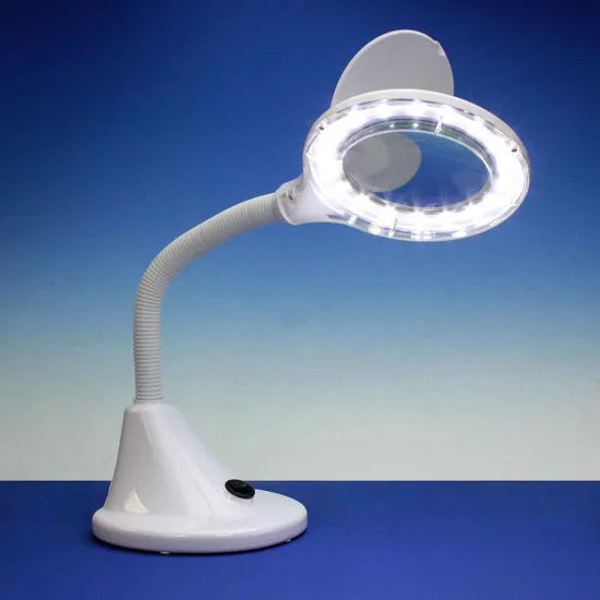 Lightcraft LED Magnifier Table Lamp-7263