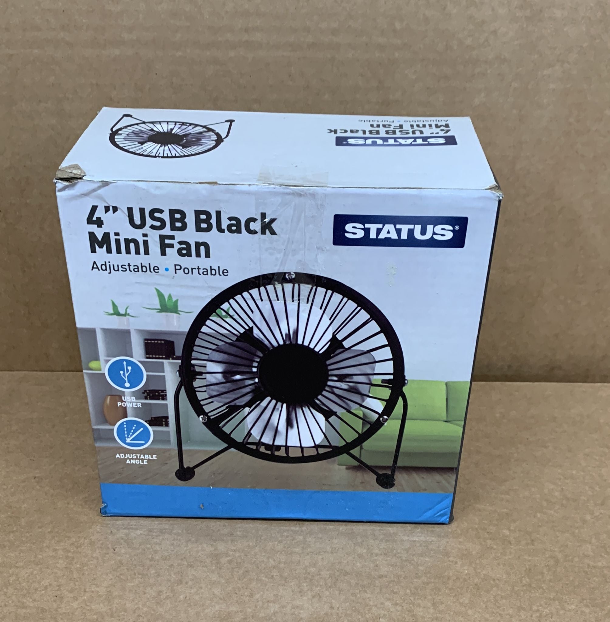 Status USB Desk Fan-4 Inch Portable Mini Fan-5437