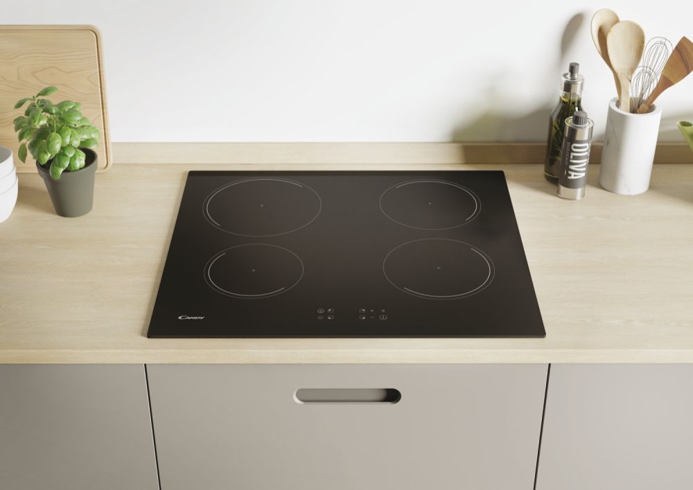 Candy Hob-4 zones-Black-CI642C/E1-3495