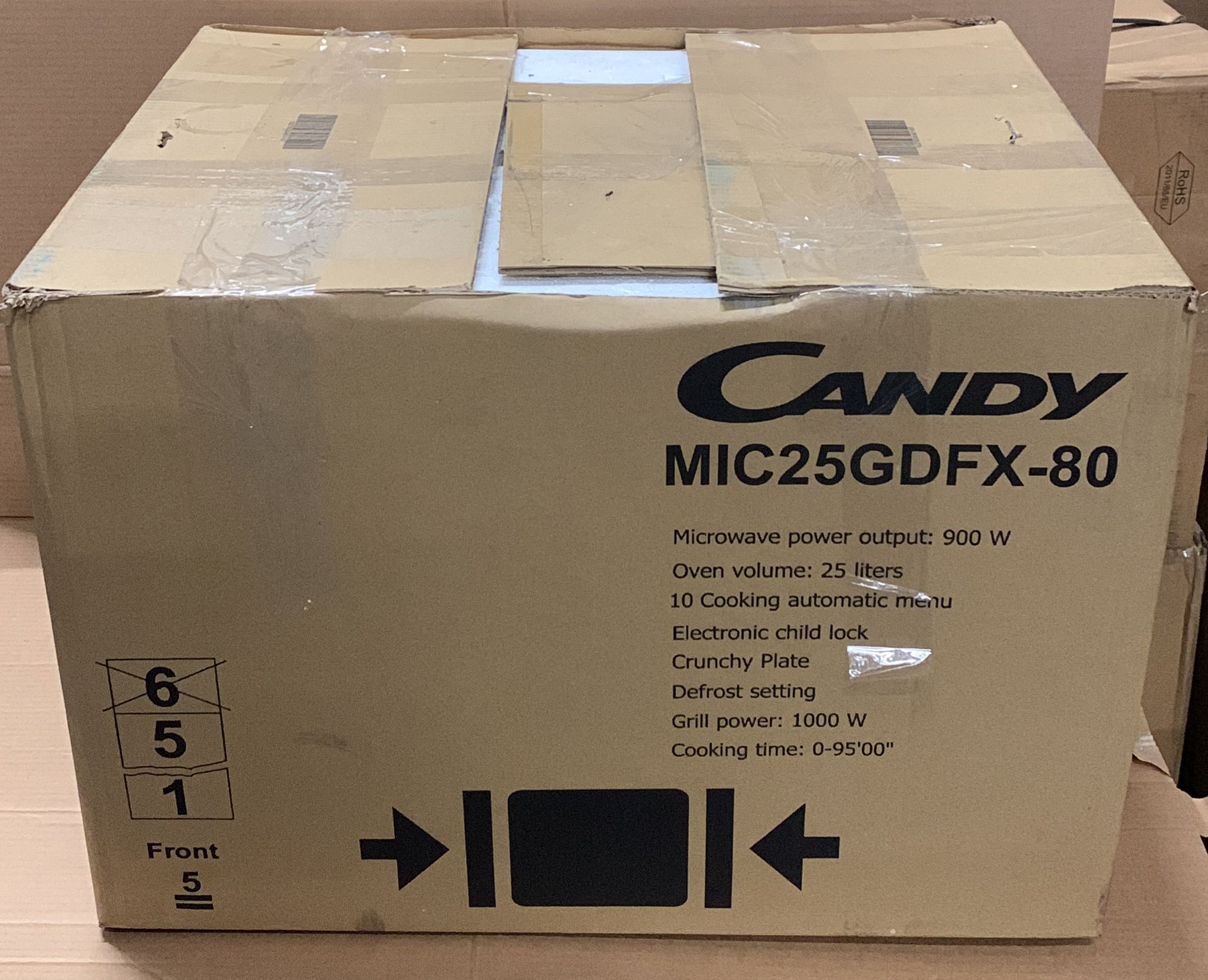 Candy Microwave Frameless Built In Microwave MIC25GDFX-80 -2642