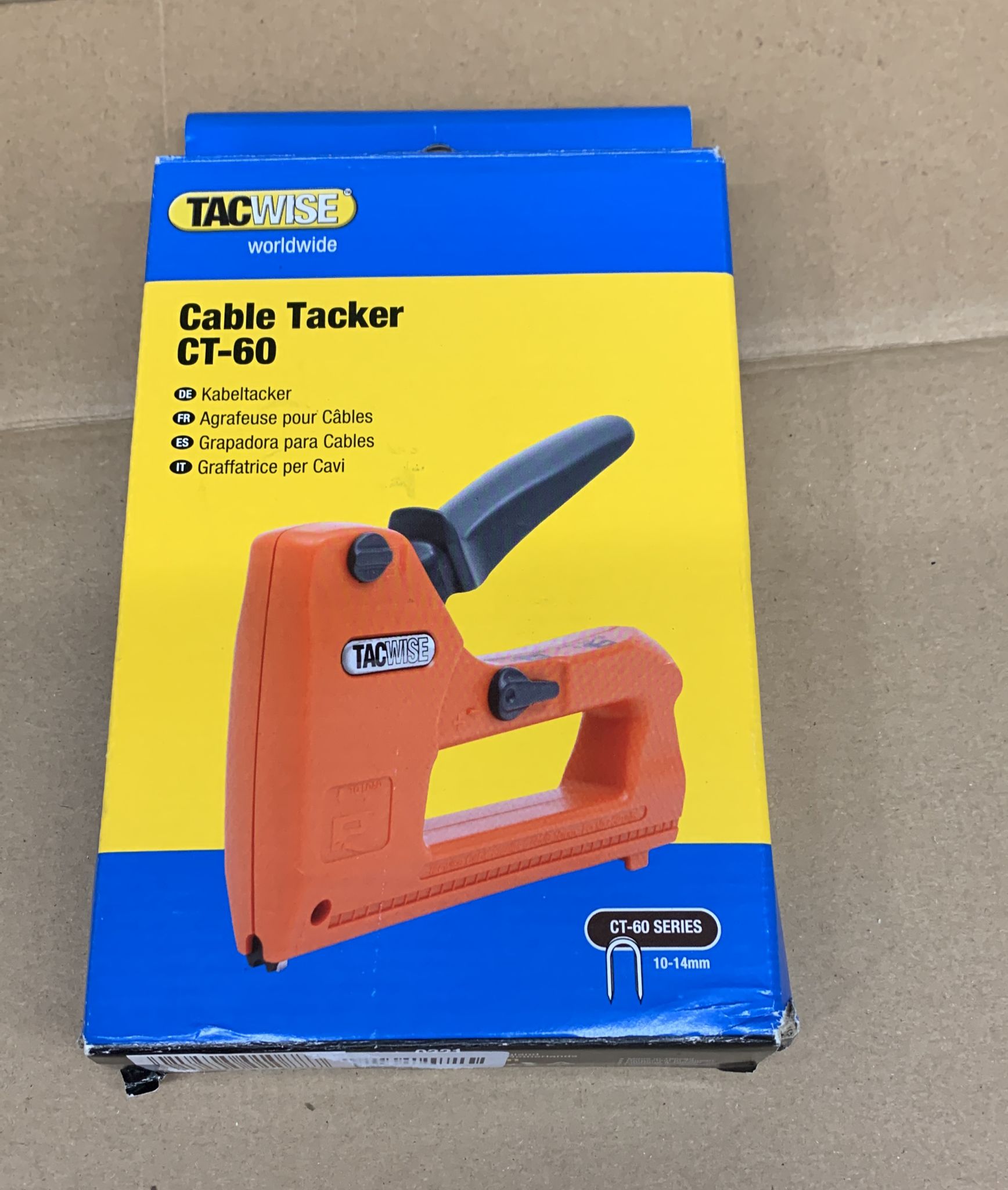 TACKER STAPLES CT-60/10-14U PVC TACWISE-0887