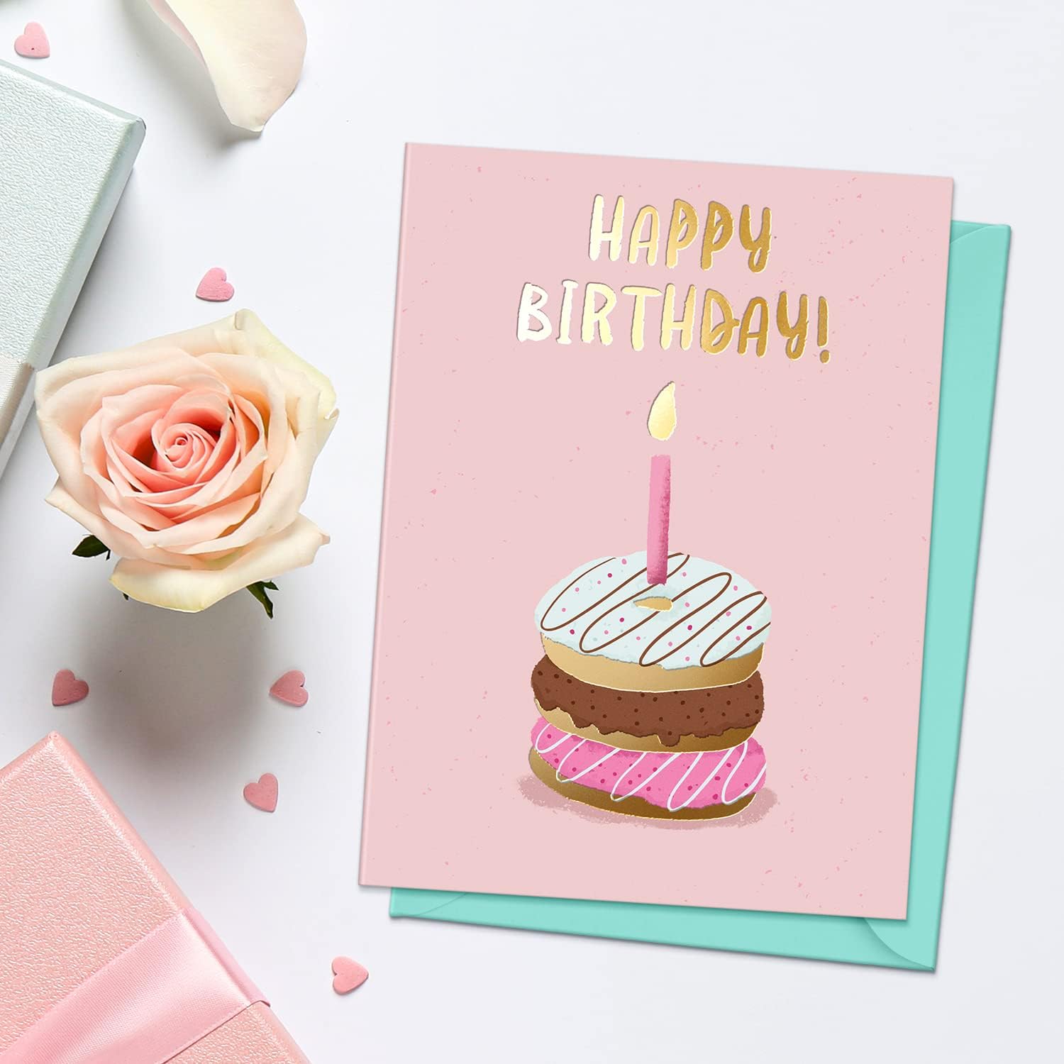 SWEETZER & ORANGE Birthday Happy Birthday Cards with Envelopes and Bir ...