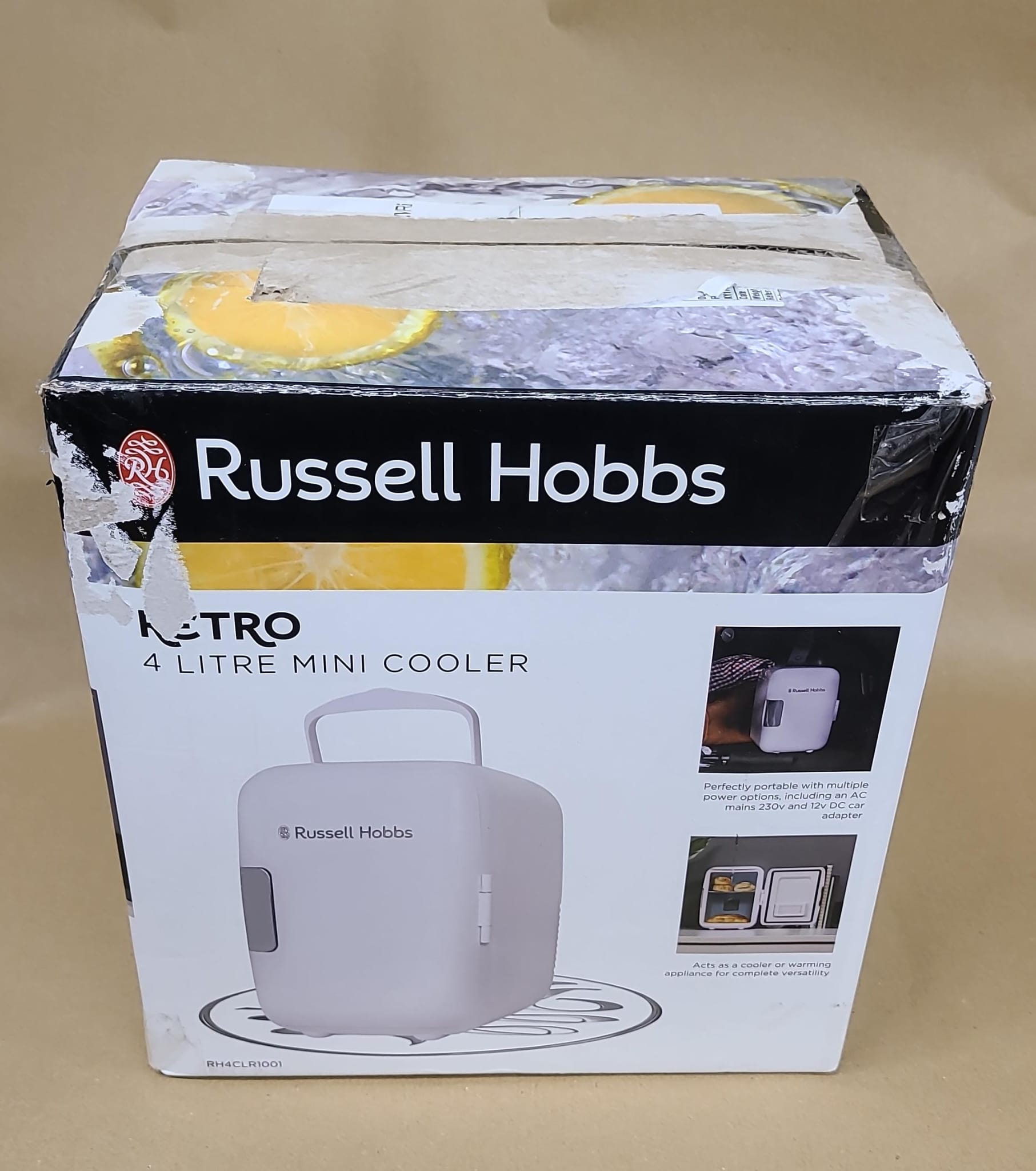 Russell Hobbs Mini Cooler 4L 6 Cans Portable -  0745