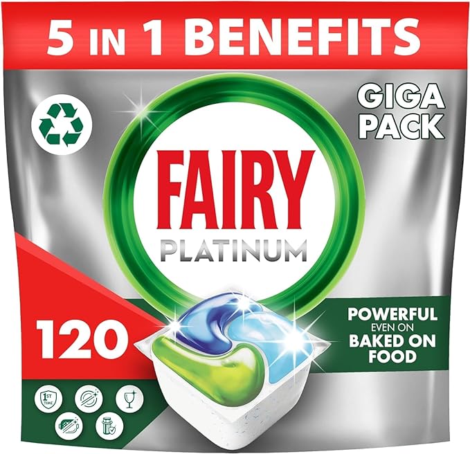 Fairy Platinum All-In-One Dishwasher Tablets Bulk 
