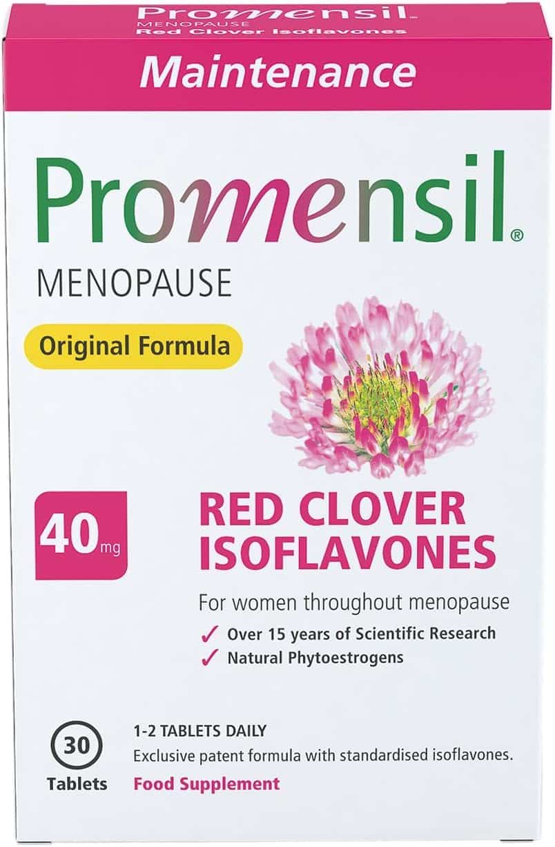 Promensil Menopause -Original Maintenance-Red Clover -Isoflavones -40mg -Pack of 30-1037