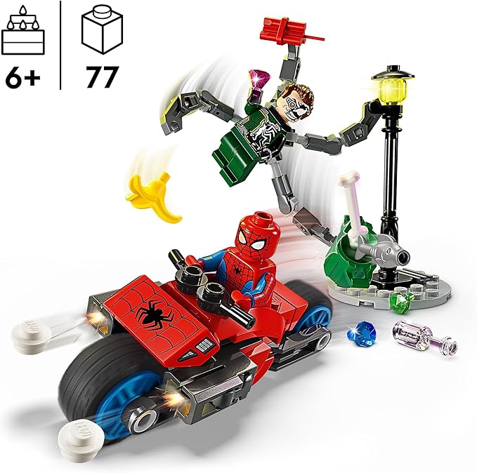 LEGO Marvel Motorcycle Chase: Spider-Man vs. Doc Ock-0264