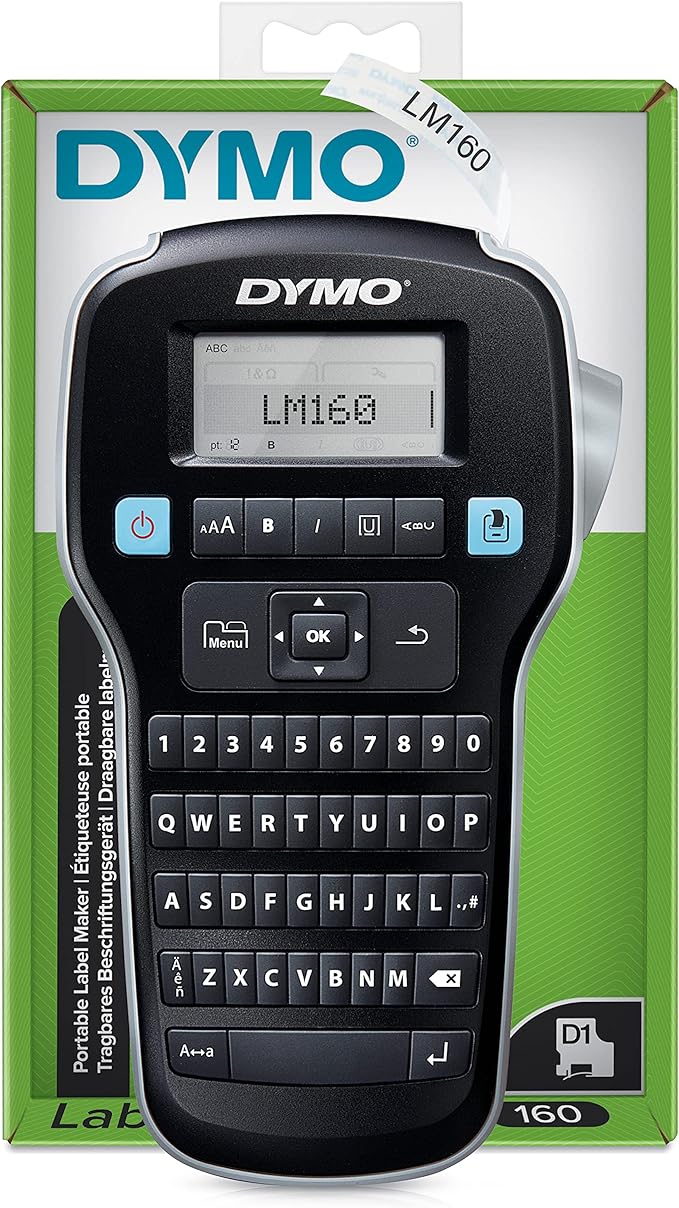 Dymo LabelManager 160 Label Maker | Handheld Label Printer-OV2  6123