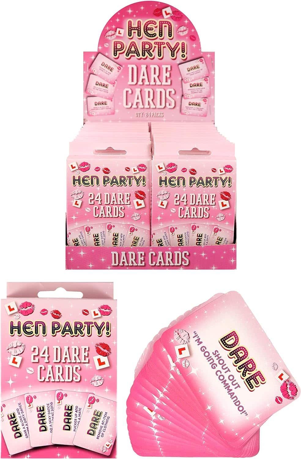 Great Fun Hen Party Night Girls Night Out Dare Cards 8049