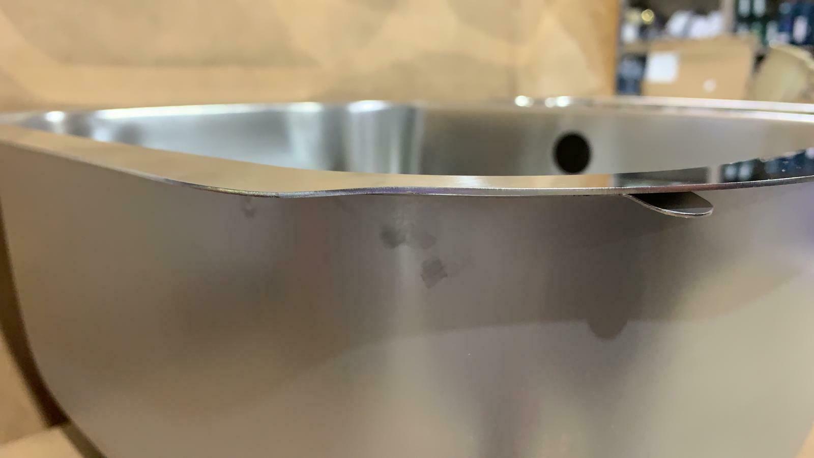 Cooke & Lewis Foucault Inox Stainless steel 1.5 Bowl Sink No Fixings 8779