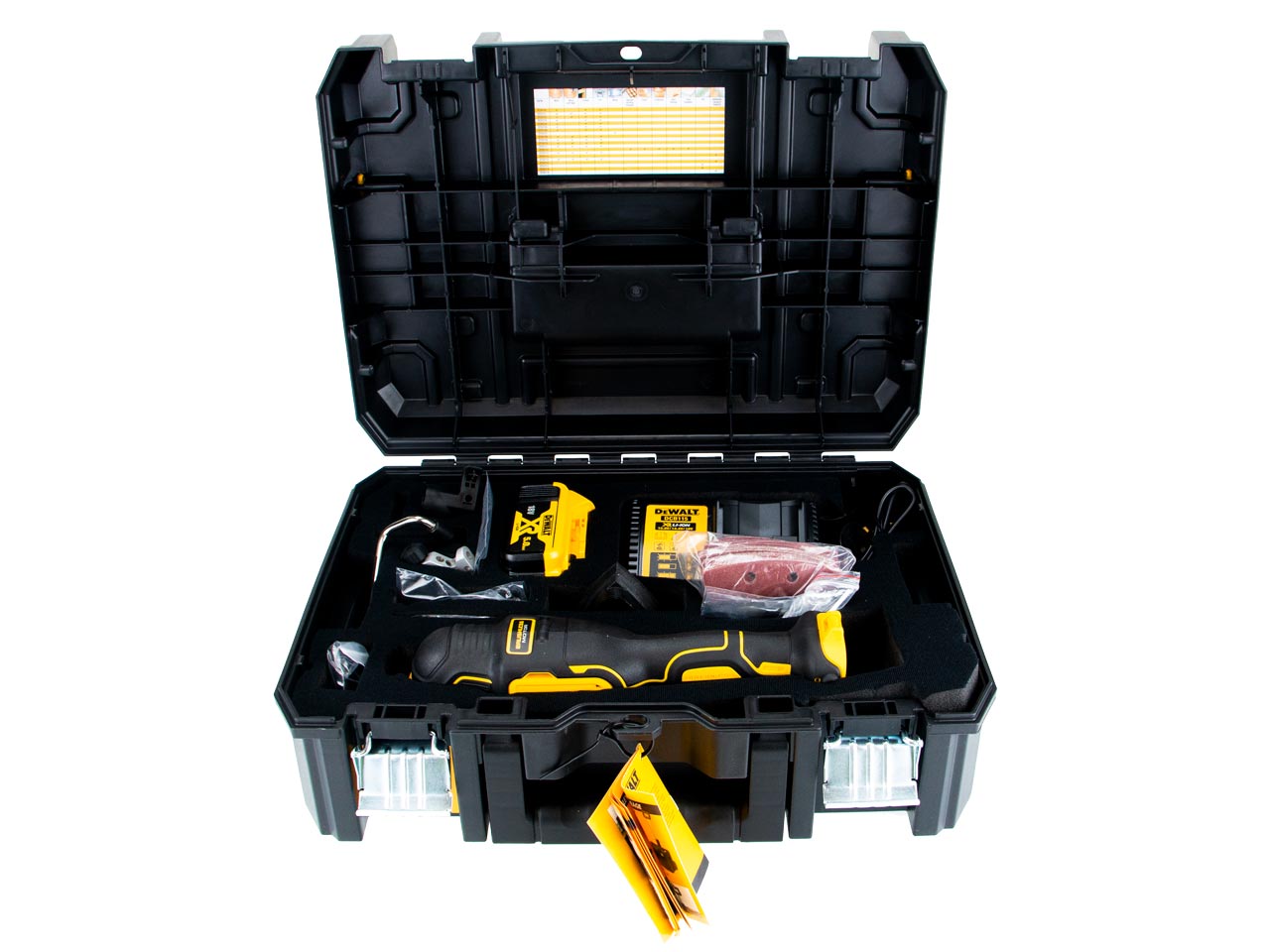 DeWalt DCS355P1-GB 18V XR 5Ah Brushless Oscillating Tool T-STAK Kit