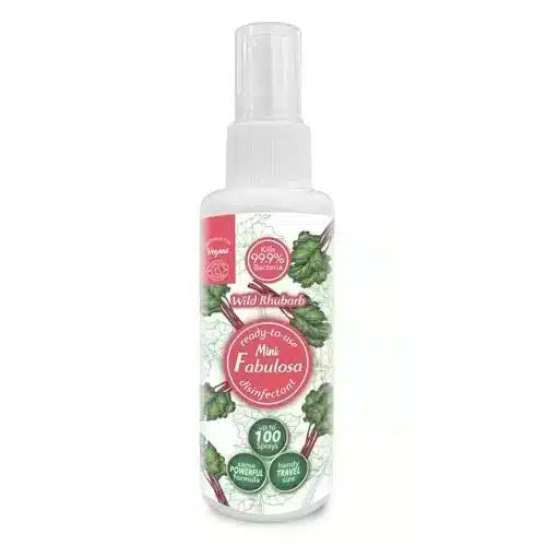 Fabulosa Wild Rhubarb Mini Disinfectant Spray 60ml 6x (QTY 6) -27005
