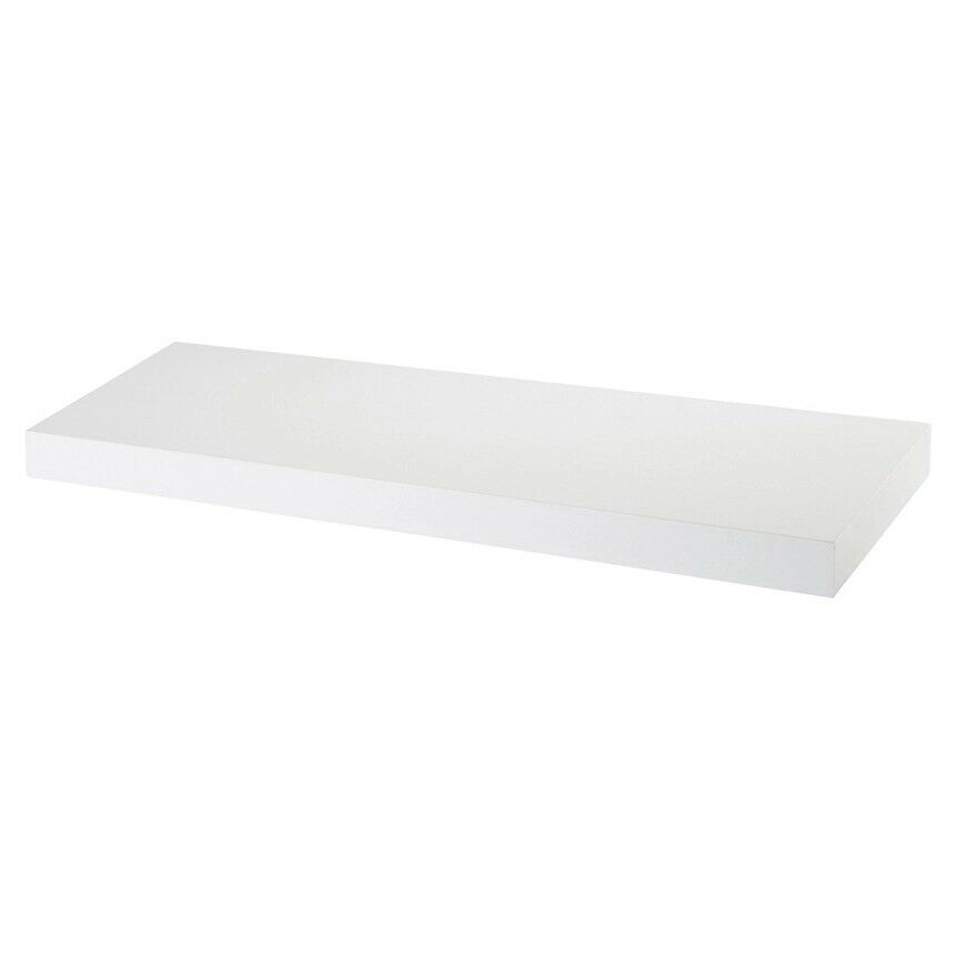 Form Cusko White Floating shelf (L)800mm (D)235mm - 3970