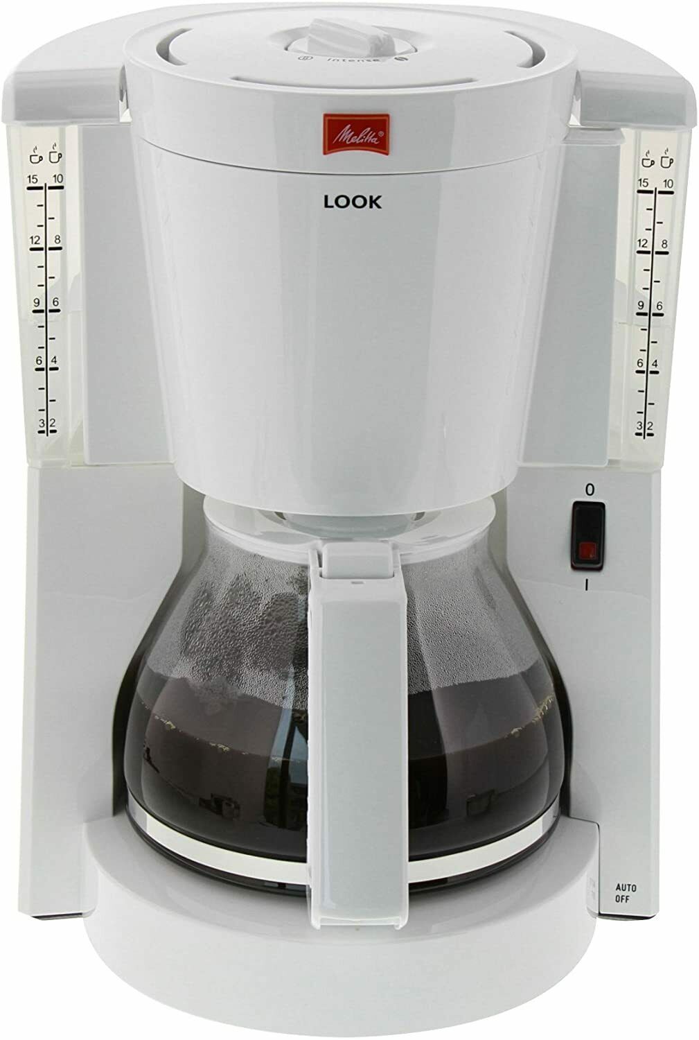 Melitta 1011-01 Look Coffee Filter Machine - Drip Dtop - Glass Jug White 9842