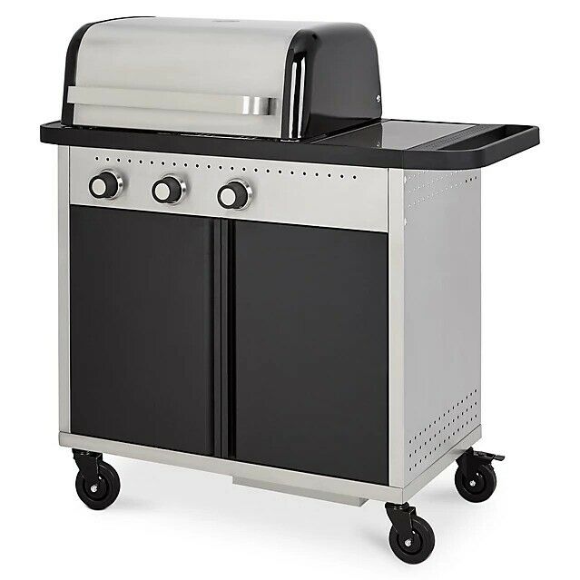 Blooma Rockwell 310 3 burner Gas Black Barbecue- New 6823