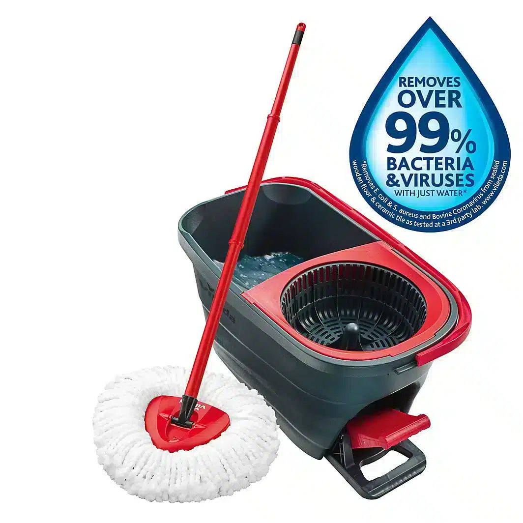 Vileda Turbo smart Microfibre Bucket & Mop Set 8476