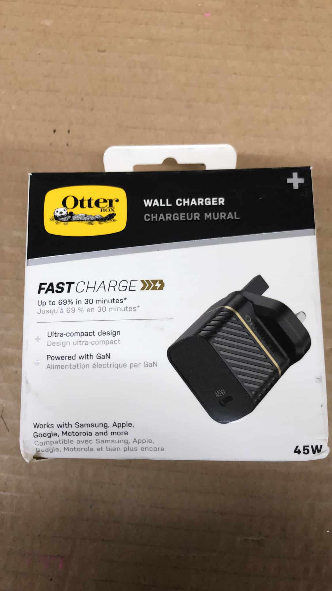 OtterBox USB-C PD GaN UK Wall Charger 45W, USB-C Fast Charger 0614