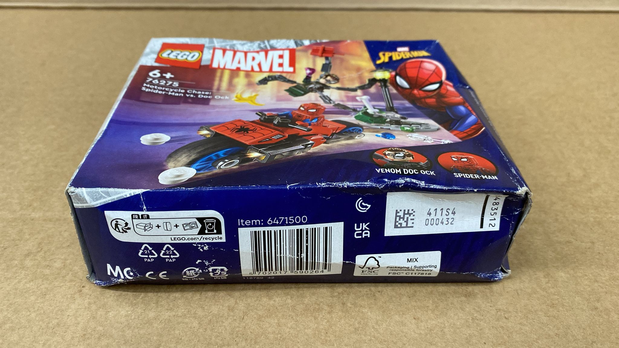 LEGO Marvel Motorcycle Chase: Spider-Man vs. Doc Ock-0264