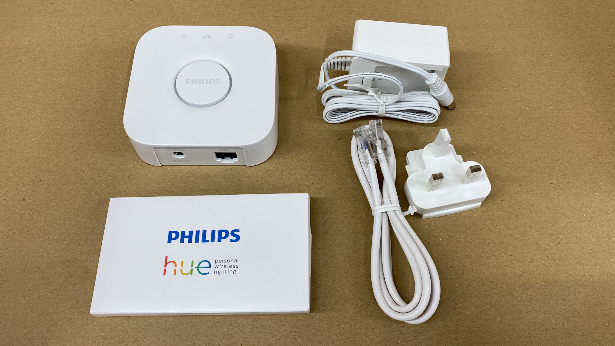 Philips Hue Bridge - Unlock the Full Potential of Hue - Multi-Room and Out-of-Home Control - Create Automations and Zones - Secure, Stable Connection Won't Strain Your Wi-Fi - Works with Voice - 2583