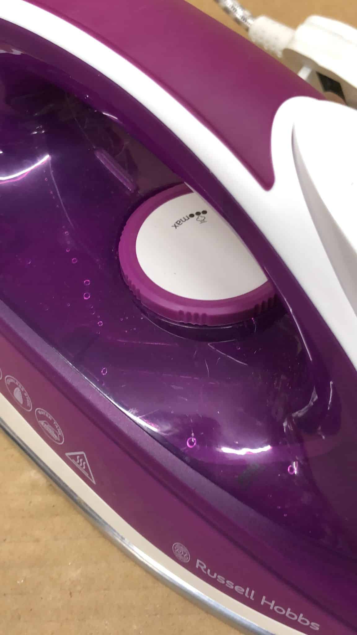 Russel Hobbs Supreme Steam 23060 2400W Steam Iron - Purple 1139