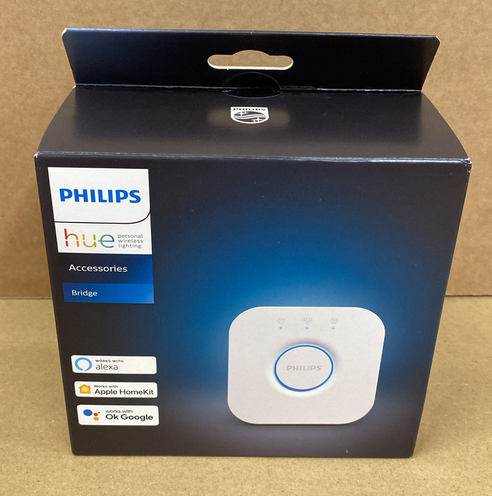 Philips Hue Bridge - Unlock the Full Potential of Hue - Multi-Room and Out-of-Home Control - Create Automations and Zones - Secure, Stable Connection Won't Strain Your Wi-Fi - Works with Voice - 2583