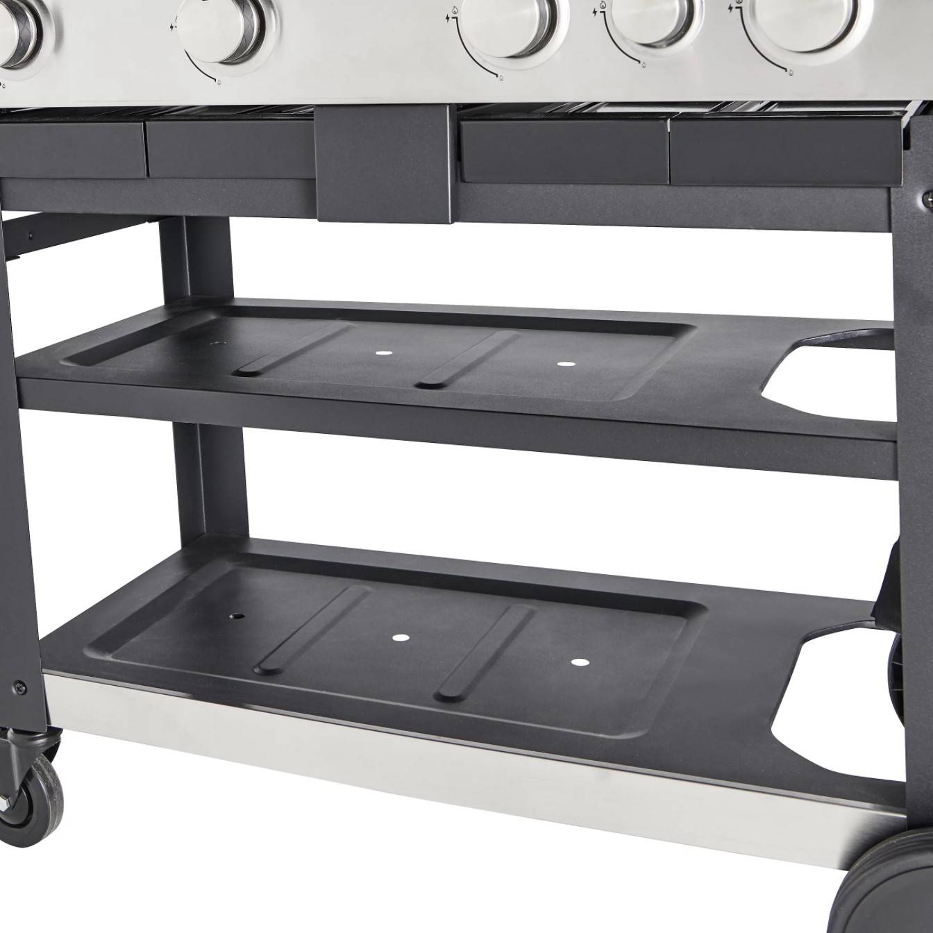 GoodHome Freestone 4.1 Black 4 burner Gas Barbecue 9531