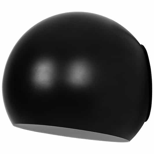 GoodHome Zosca Matt Black Wall light 8070