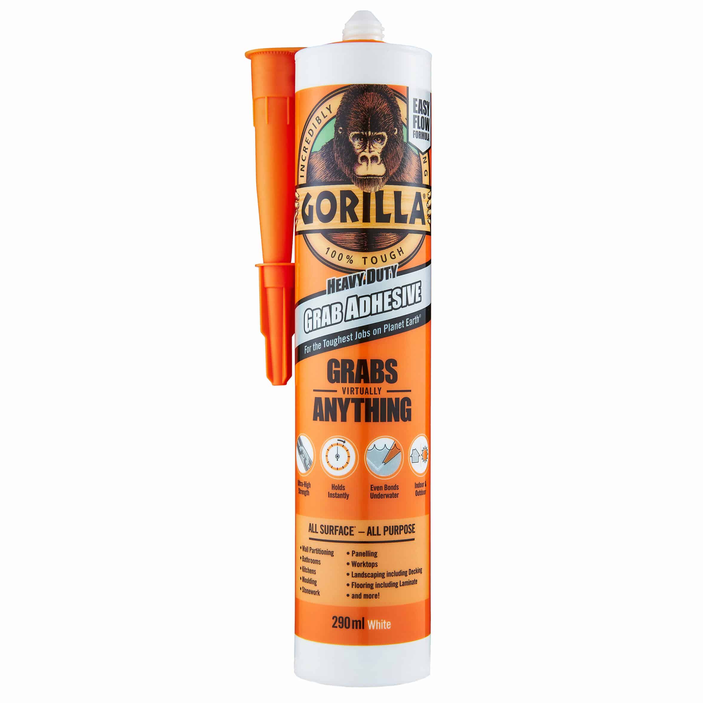 Gorilla White Grab adhesive 290ml 2527