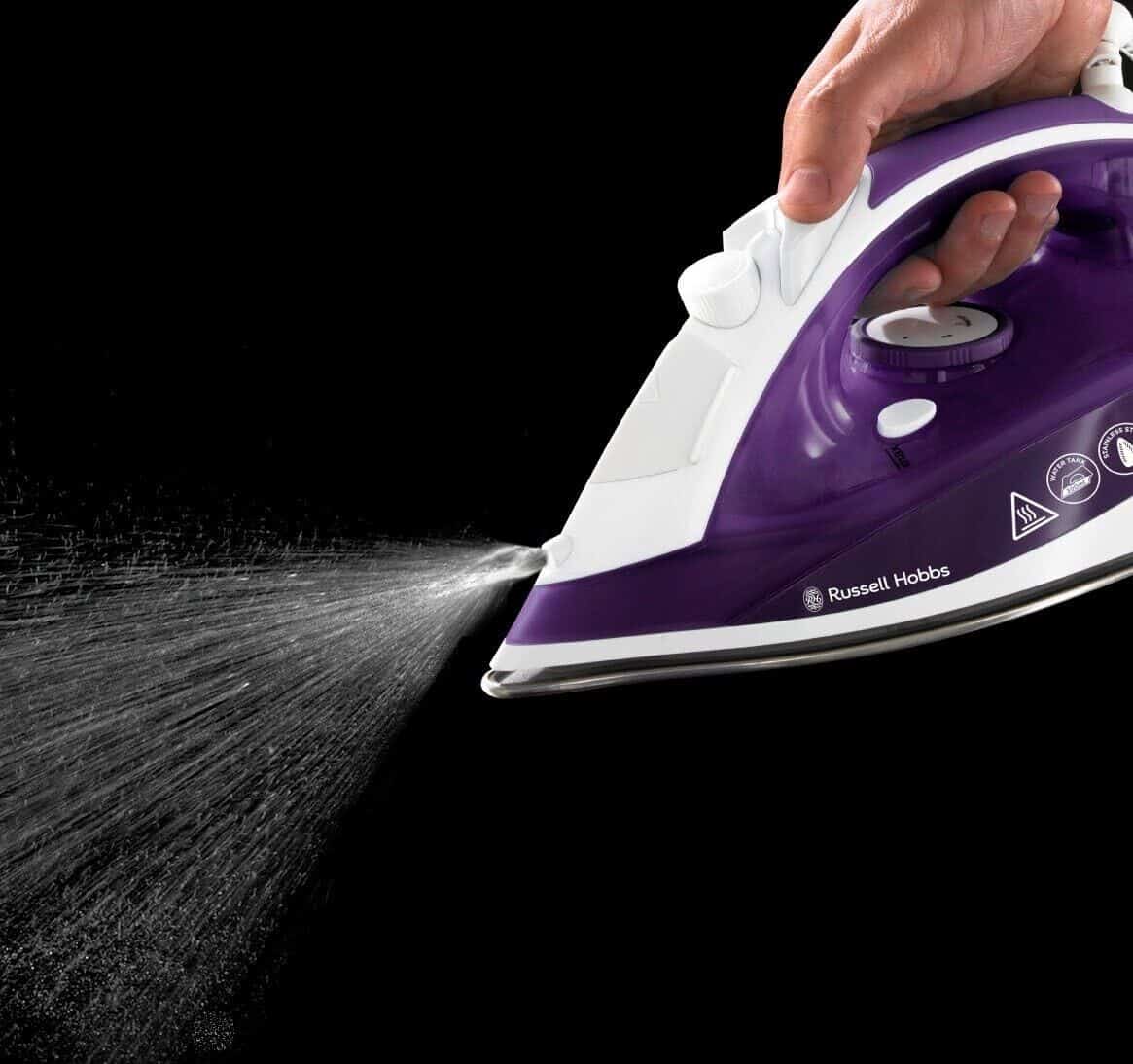 Russel Hobbs Supreme Steam 23060 2400W Steam Iron - Purple 1139